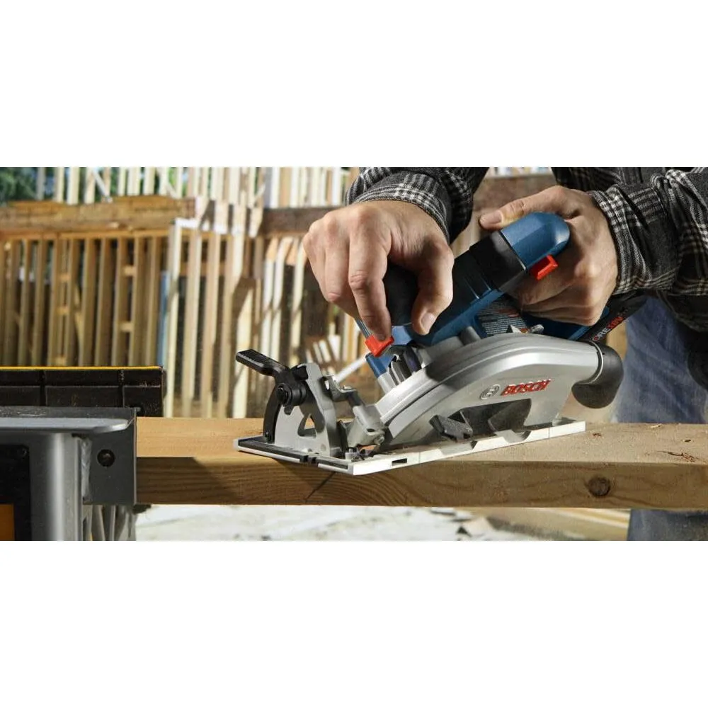 Bosch GKS18V-22LN 18V Brushless Blade-Left 6-1/2" Circular Saw (Bare Tool)