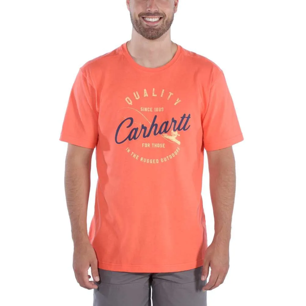 Carhartt&#x20;104265&#x20;Southern&#x20;Graphic&#x20;T-Shirt&#x20;-&#x20;Hot&#x20;Coral