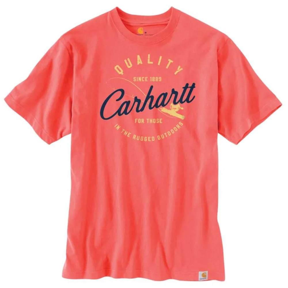 Carhartt&#x20;104265&#x20;Southern&#x20;Graphic&#x20;T-Shirt&#x20;-&#x20;Hot&#x20;Coral