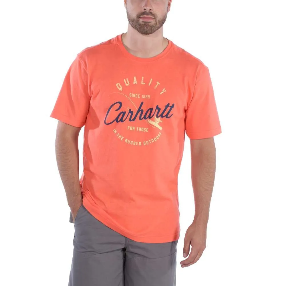 Carhartt&#x20;104265&#x20;Southern&#x20;Graphic&#x20;T-Shirt&#x20;-&#x20;Hot&#x20;Coral