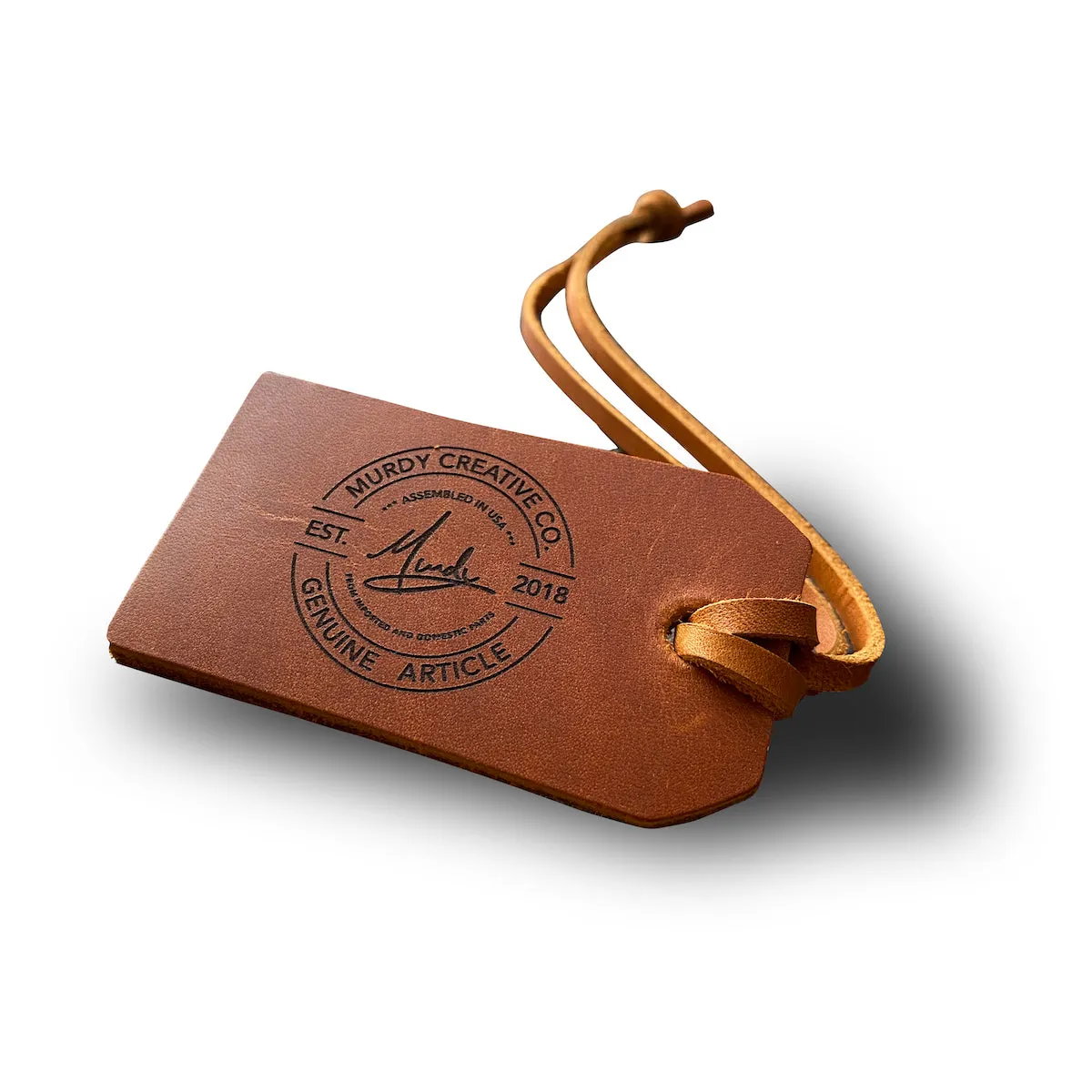 Custom Order Christopher S AGR Leather Bag Tag 20240820