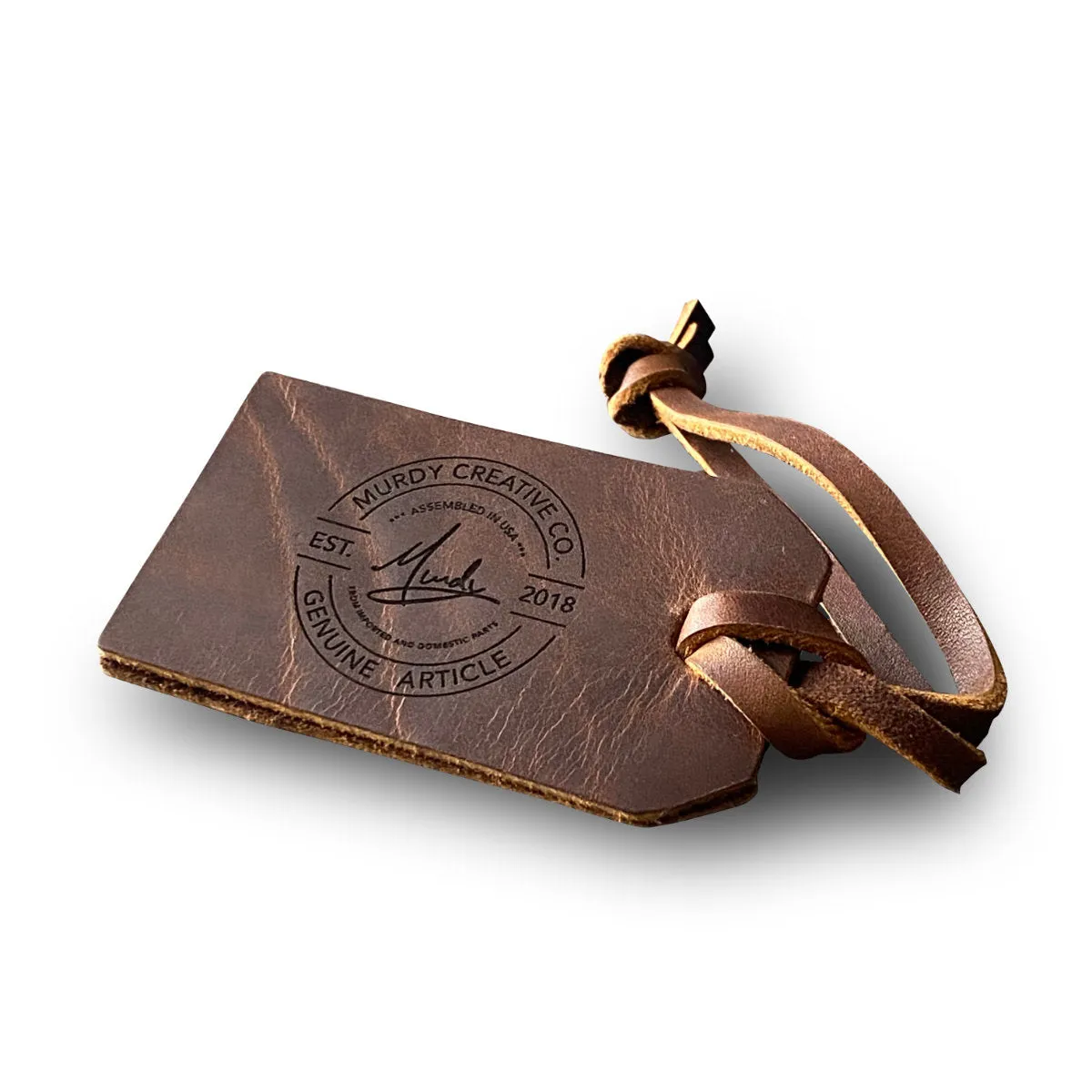Custom Order Christopher S AGR Leather Bag Tag 20240820