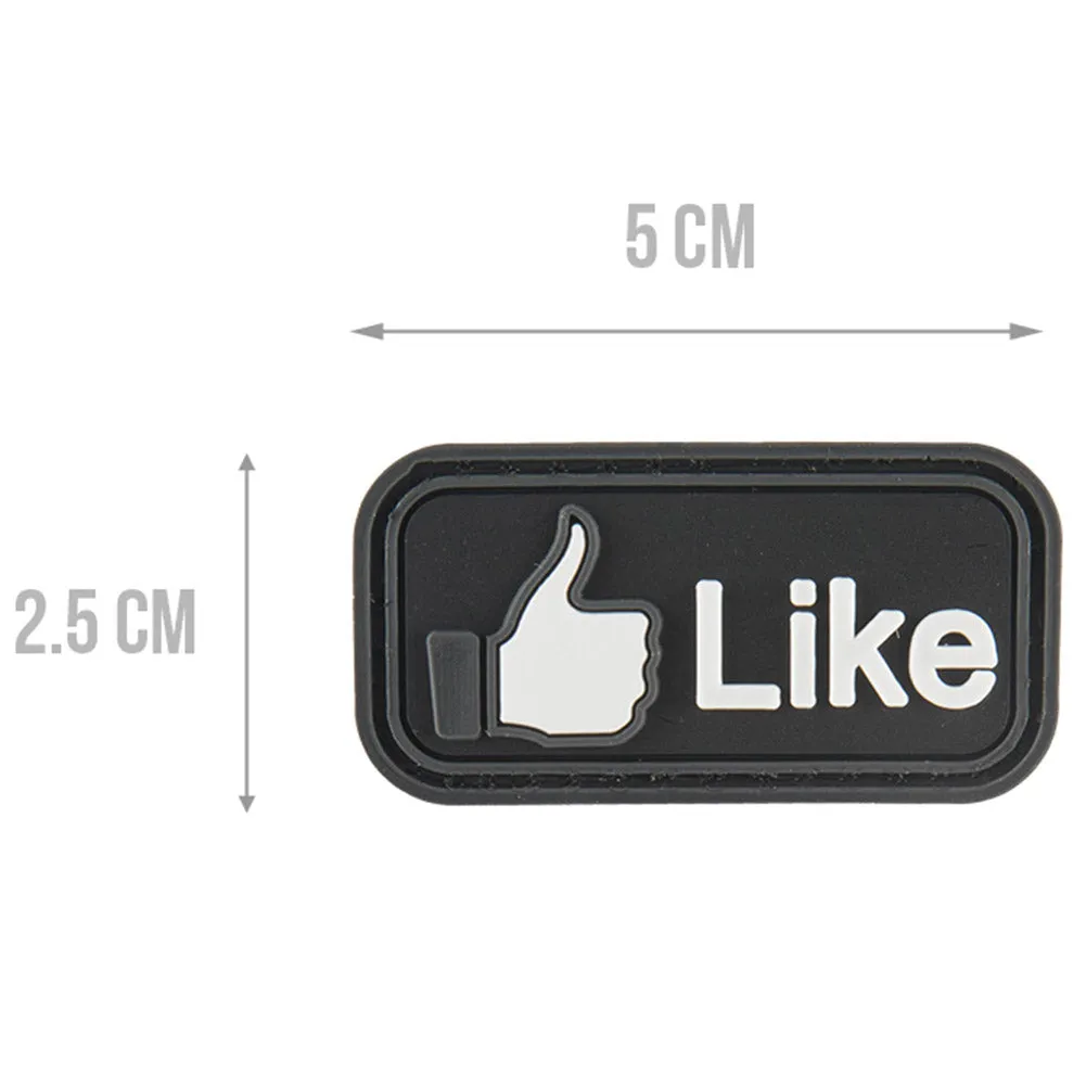 G-FORCE LIKE Button Hook & Loop Tactical Airsoft PVC Morale Patch